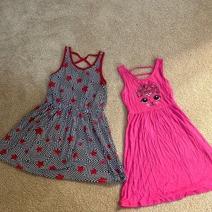 Two summer dresses for a girl